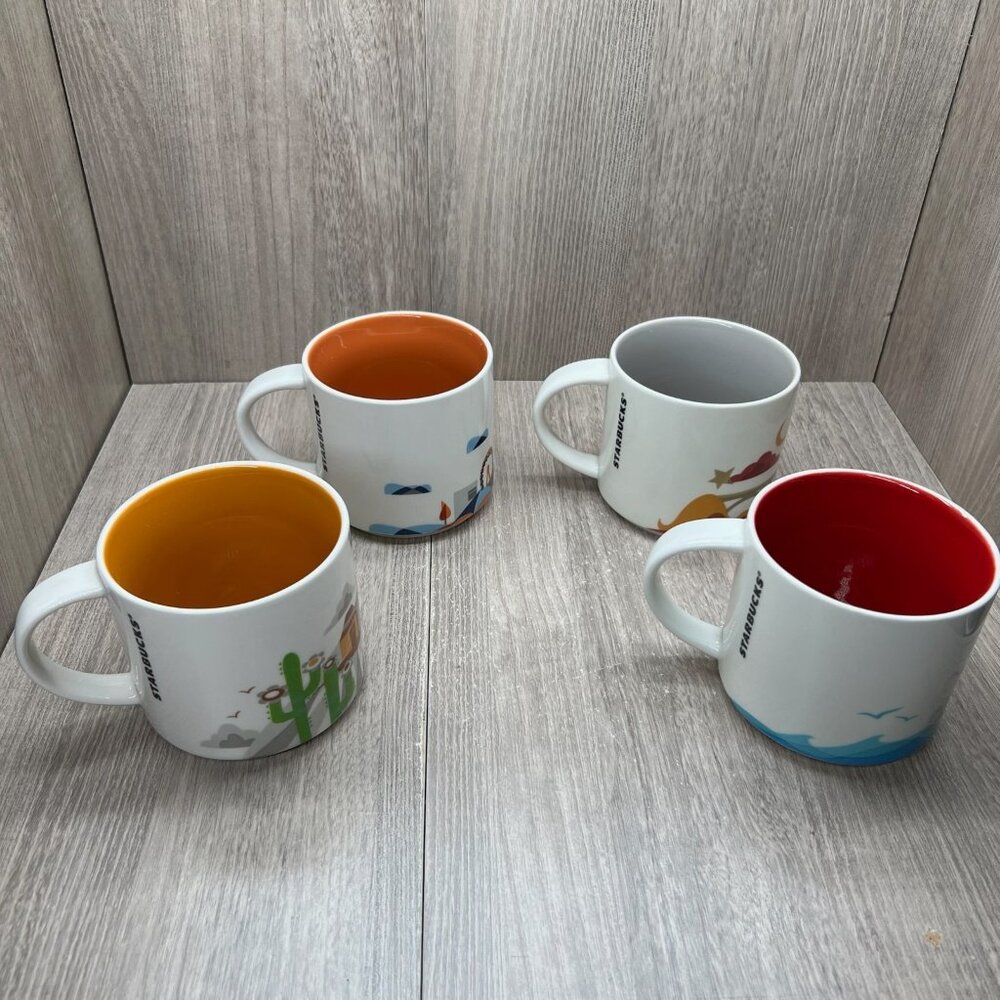 Starbucks You Are Here Collection Mugs Arizona Chicago Nashville San Francisco - Picture 4 of 13